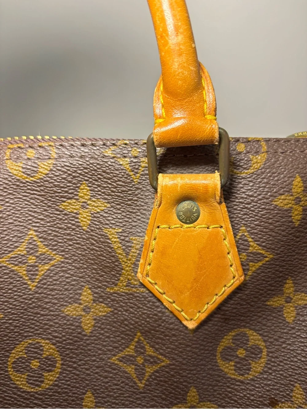 Louis Vuitton Monogram Canvas Speedy Handbag - Brown/Tan